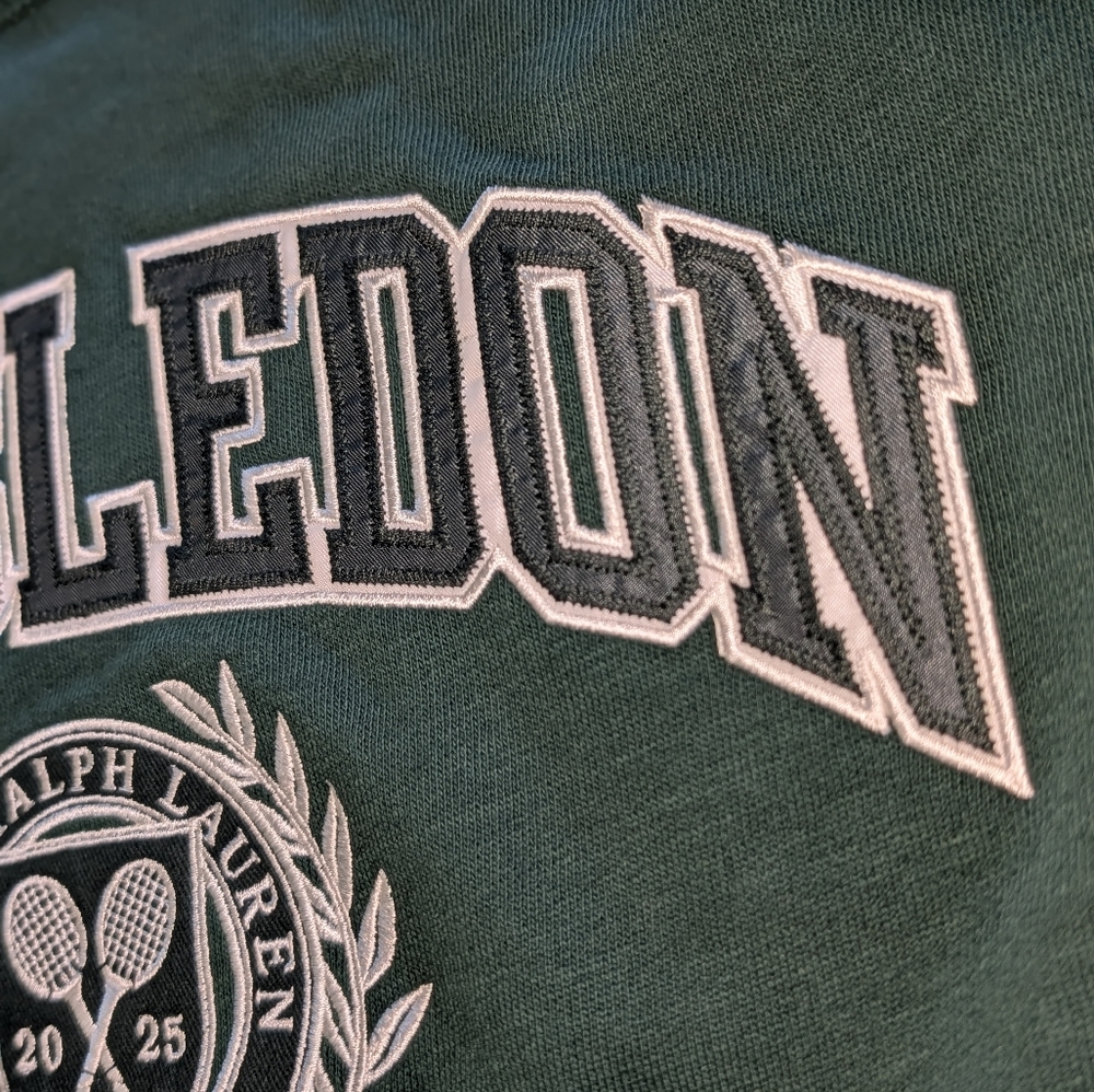Wimbledon Crest Fleece Crewneck PRL - Picture 10 of 16
